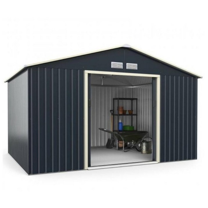 [리뉴얼] 이지하우스 6X8 농막 조립식 창고 공장 직접 공급 야외 도구 방 개인 정원 보관실 필드 창고 농촌 주거, 리뉴얼 네이비 6 X 8 빅  조립식 창고