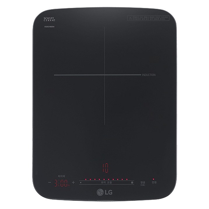 LG 디오스 포터블 인덕션 전기레인지 1구 자가설치, HEI1B9, 자가설치 LG 디오스 포터블 인덕션 전기레인지 1구 자가설치, HEI1B9, 자가설치