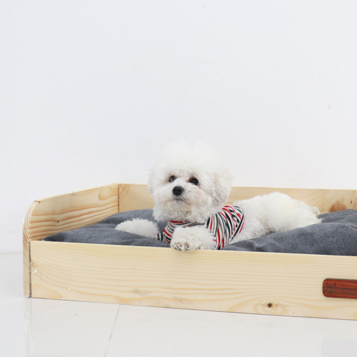 레드퍼피 원목 클래식 반려 동물 하우스