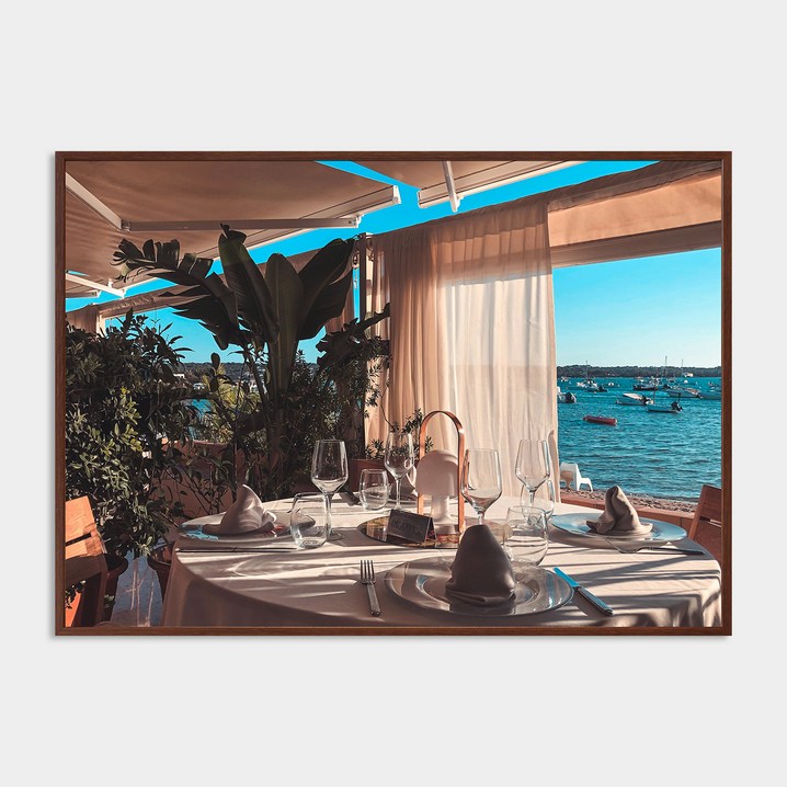 멜팅스튜디오 알루미늄 나의 유럽 모먼트 액자 세트 37번 Breakfast Of Sea