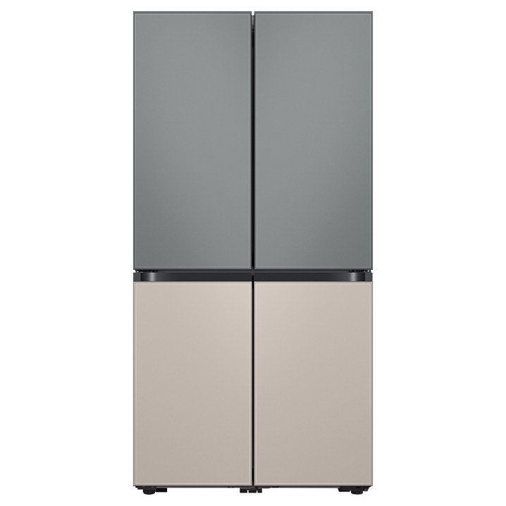 색상선택형 삼성전자 비스포크 4도어 프리스탠딩 냉장고 875L 방문설치