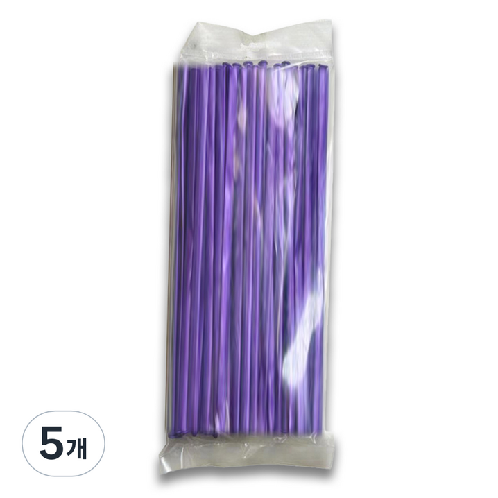 마다꾸미 요술 매직 파티 막대풍선 100p, 펄퍼플, 5개