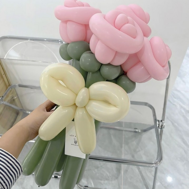 DIY 프리미엄 요술풍선 장미 꽃다발 만들기 by 파티아일랜드