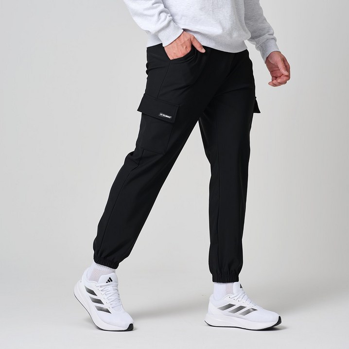 필드웍스 남성 봄가을 카고 조거팬츠 스판 건빵 바지