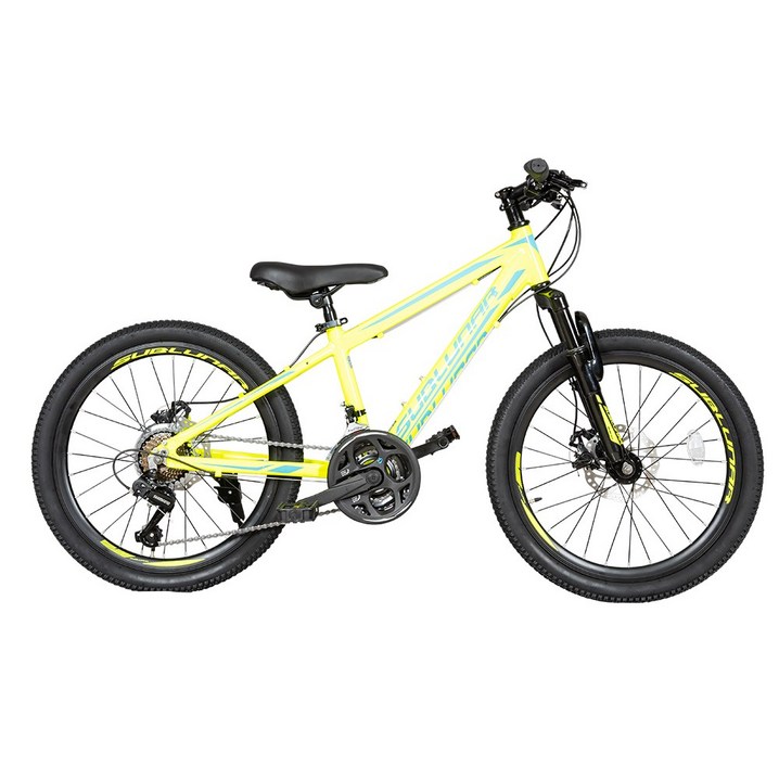 서브루나 220D 알루미늄 21단 MTB 자전거, 네온라임 서브루나 220D 알루미늄 21단 MTB 자전거, 네온라임