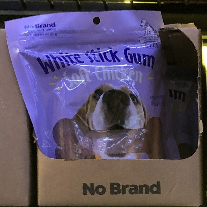 노브랜드 화이트스틱껌 소프트치킨 300g 애견 사료 ksw574ip