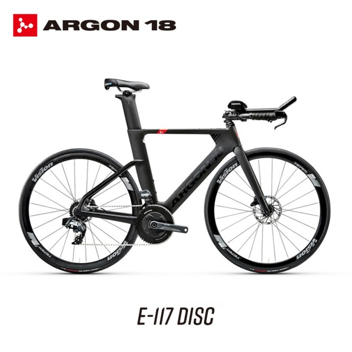 아르곤18 E117 DISC 브레이크 탄소섬유 트라이애슬론 자전거 바이크, 블루 프레임 XS 사이즈