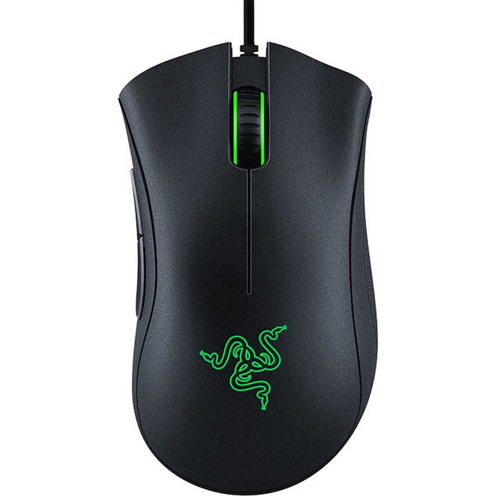 레이저 DeathAdder Essential 유선마우스 RZ010385, 블랙0100R3M1, RZ010385