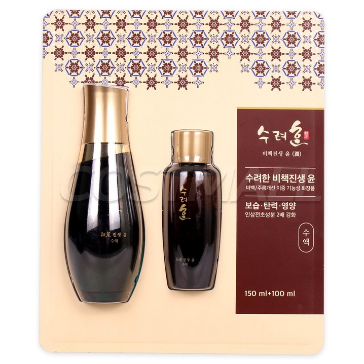 수려한 비책진생 수액 윤 150ml 100ml 주름개선스킨 수려한 비책진생 수액 윤 150ml 100ml 주름개선스킨