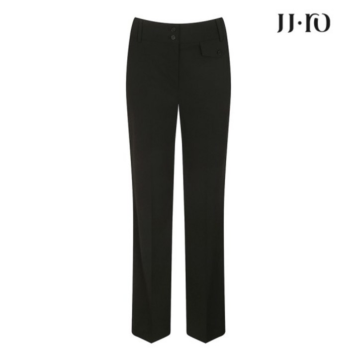 JJ지고트    플랩 장식 더블 버튼 슬림핏 팬츠 GM4M0SL91