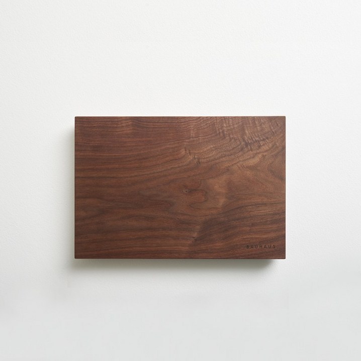 흑백요리사 바우하우스 북미산 호두나무 도마 모던 4025 중 통원목 월넛도마받침대증정