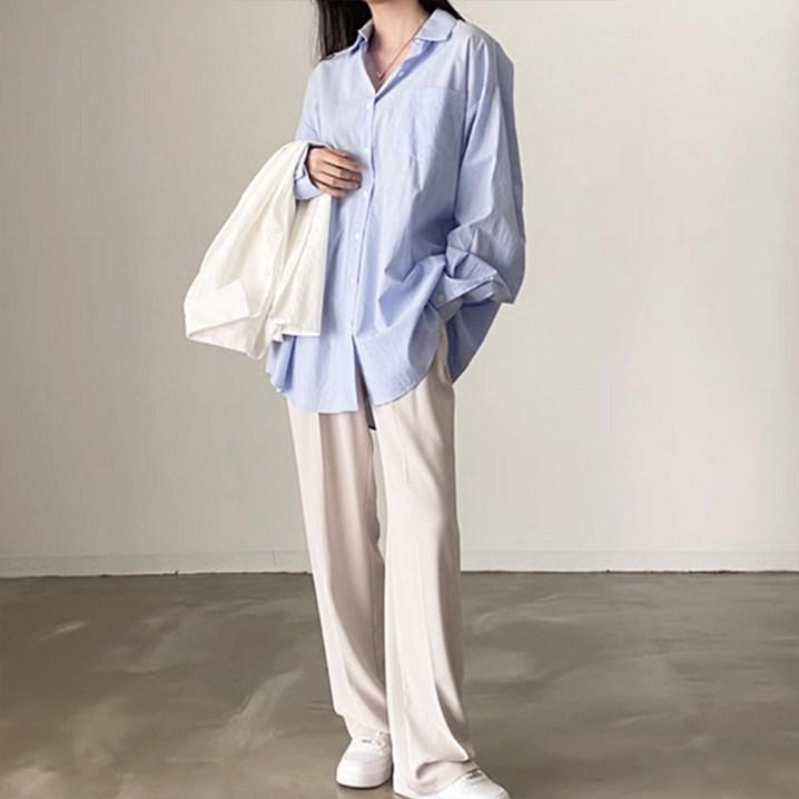 에스알비 빅사이즈 오버핏 긴팔 셔츠