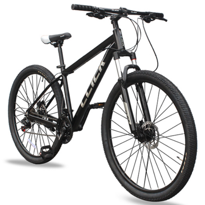 클릭 토브27.5D 27.5인치 알루미늄 유압식디스크브레이크 MTB 자전거 미조립, 유광블랙미조립, 1개, 180cm