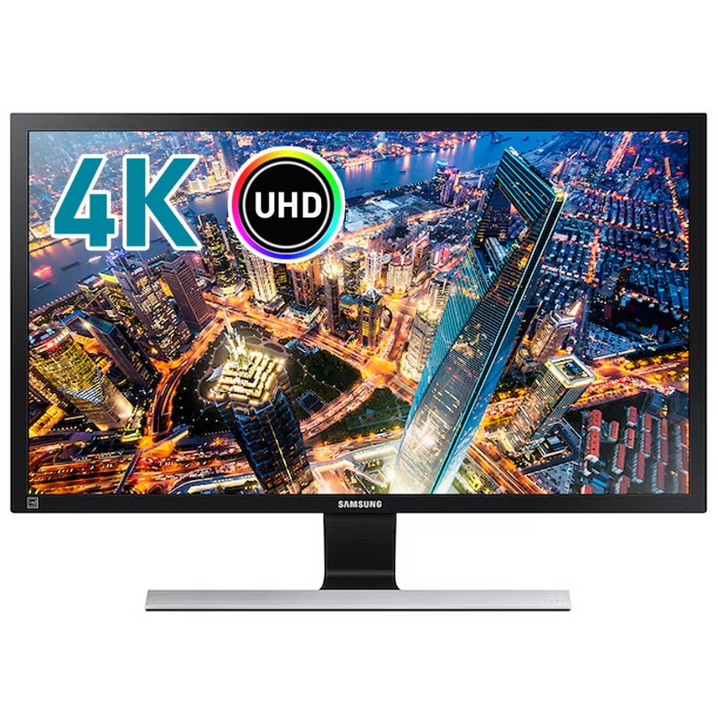 삼성 LU28E590D 중고 모니터 UHD 4K 게이밍 HDMI 2개지원 DP지원 70.8Cm대각선