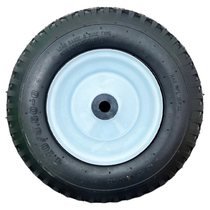 메이툴 염화칼슘살포기 에어바퀴 수레바퀴 12인치 최대하중 181.5kg이상