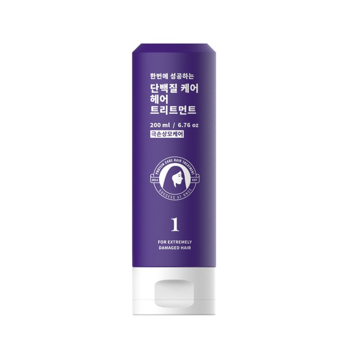 한번에 성공하는 단백질 케어 헤어 트리트먼트, 1개, 200ml