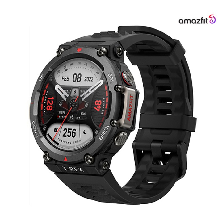 (공식수입 판매처) 어메이즈핏 티렉스2 Amazfit_T-Rex2_Ember Black_블랙-1N1