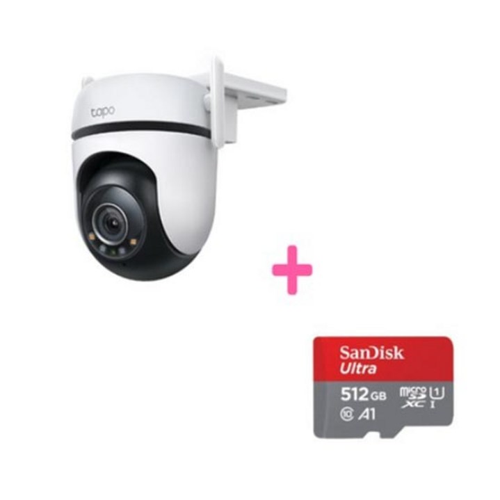 티피링크 Tapo C520WS 400만화소 홈CCTV  micro SD 카드 512GB 나이트비전 지원