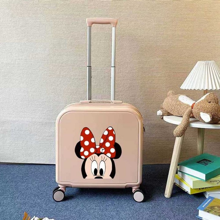미키마우스캐리어 키티 디즈니 캐릭터 여행용 기내용 소형 가방