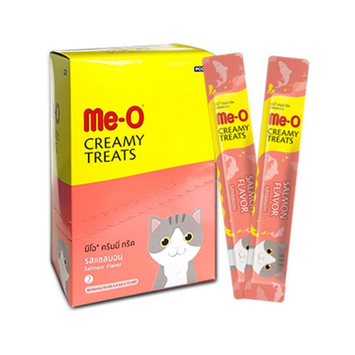 미오 크리미 연어 15g*96p 고양이 짜먹는 간식 츄르, 단일상품