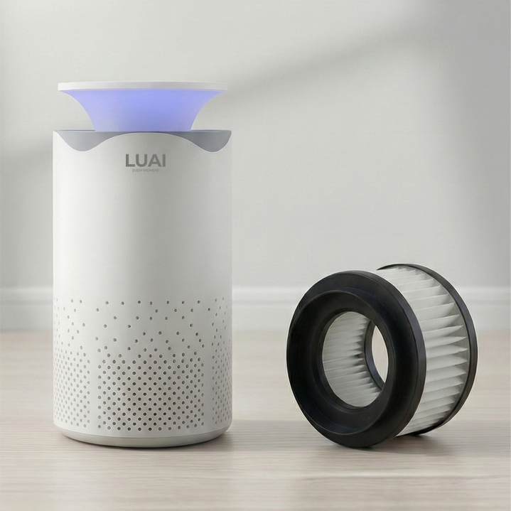 LUAI 원룸 미니 공기청정기 호환 헤파필터