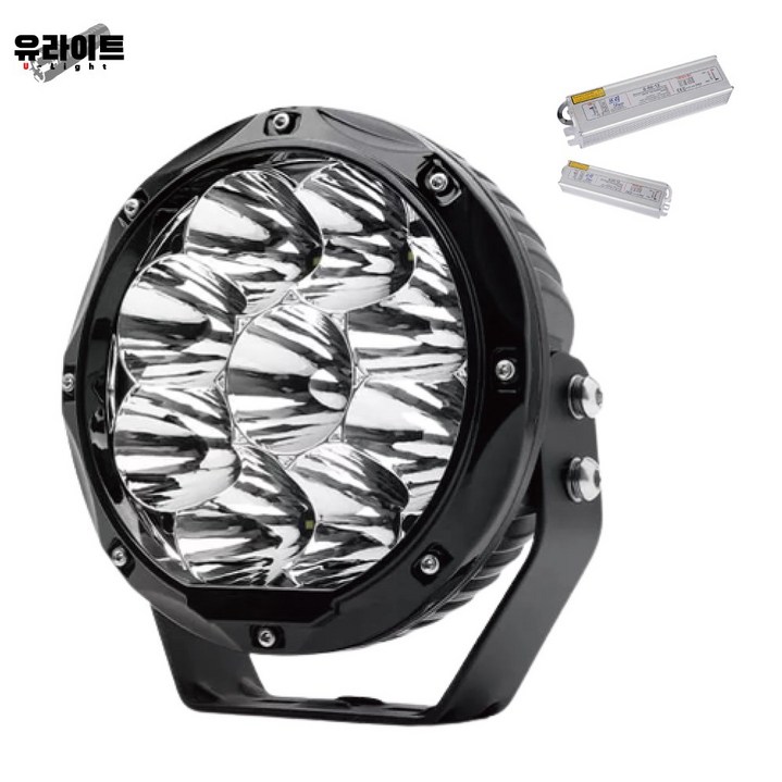 LS-G90 LED 써치라이트 90W 작업등 차량용 선박용 DC 12V 24V 13000루멘, 1세트