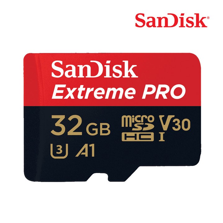 샌디스크익스트림 샌디스크 MicroSD 익스트림 프로 UHS-I 메모리카드 U3 4K
