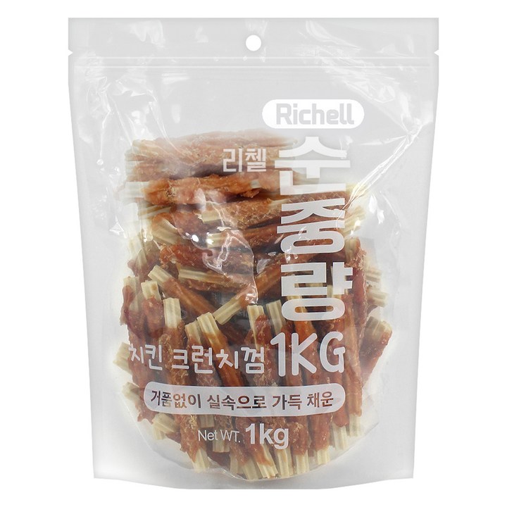 리첼 순중량 사사미 강아지간식