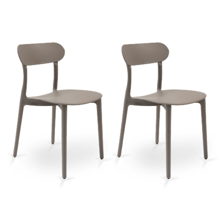 메이체어 인테리어 파스텔 카페 디자인 의자 2개, 애쉬브라운, 2개