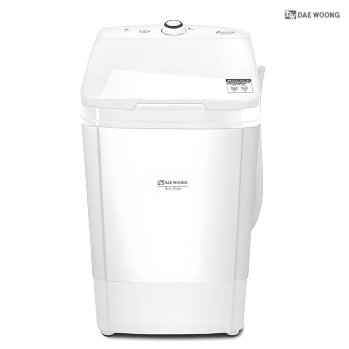 대웅모닝컴 6kg 대용량 스텐 탈수기 DWN820