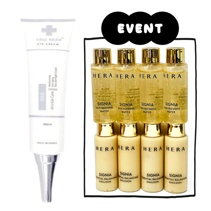 SSNAILCREAM 구매 시그니아2종 스킨  로션 20ml 4세트