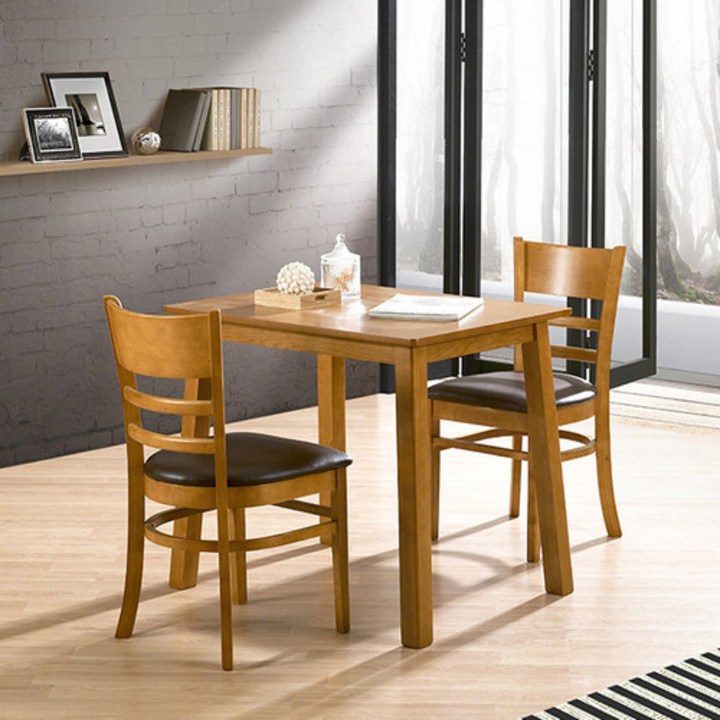 이케아식탁 이케아 식탁 2인 거실 주방 테이블 원목 의자 홈카페 다이닝 원룸 인테리어 작은, 엔틱