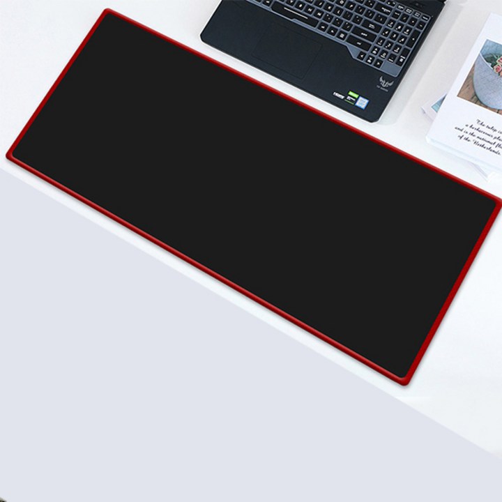 요이치 게이밍 마우스 장패드 800 x 300 x 5 mm, 블랙 + 레드, 1개 20230814