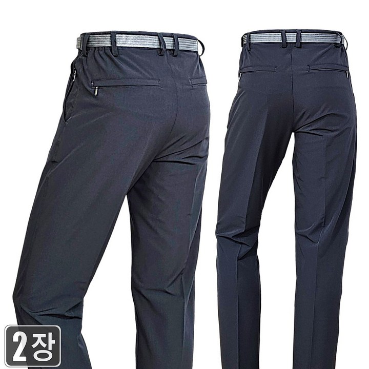 11 웨어몬 봄가을 고탄력 홀인원 무지바지 골프 일상 야외 아웃도어