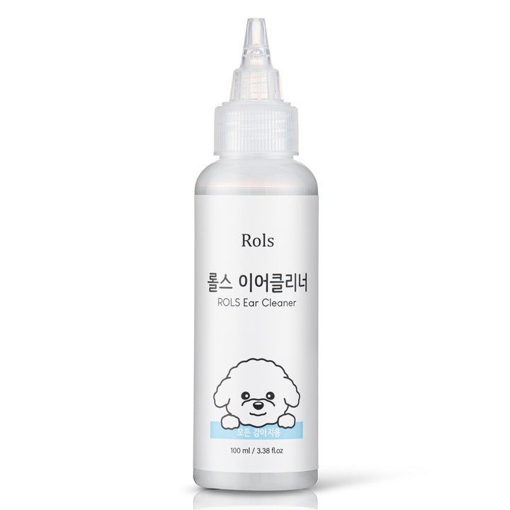 롤스 강아지 이어클리너 100ml, 2개 롤스 강아지 이어클리너 100ml, 2개