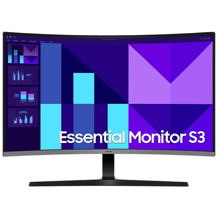 삼성전자 삼성 에센셜모니터 LS32D390 80.1cm(32인치) 커브드 100Hz, LS32D390, 80.1cm