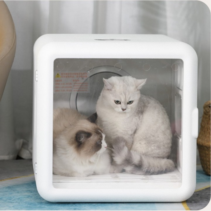 고양이 건조기 애완동물 건조함 스마트 가정용 고양이 건조함 애완동물 목욕 대풍력 드라이어, 110V