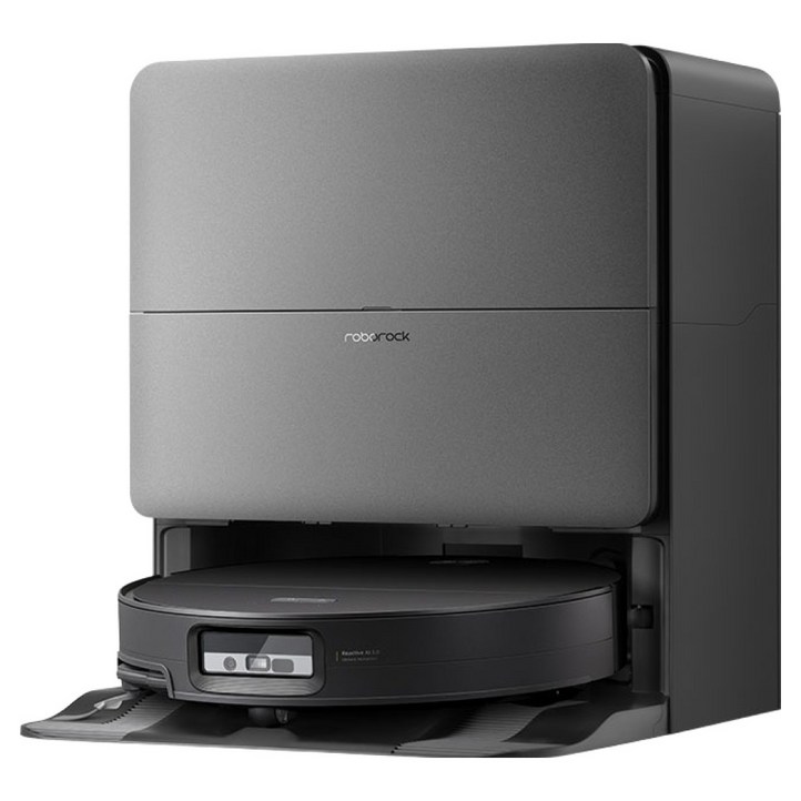 로보락 S10 MaxV Ultra 로봇청소기, 블랙, RRE0VESEWFD55HRR