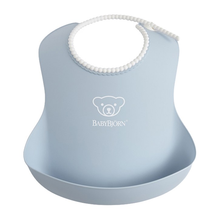 베이비뵨 베이비 빕 턱받이, 파우더블루, 1개입, 1개