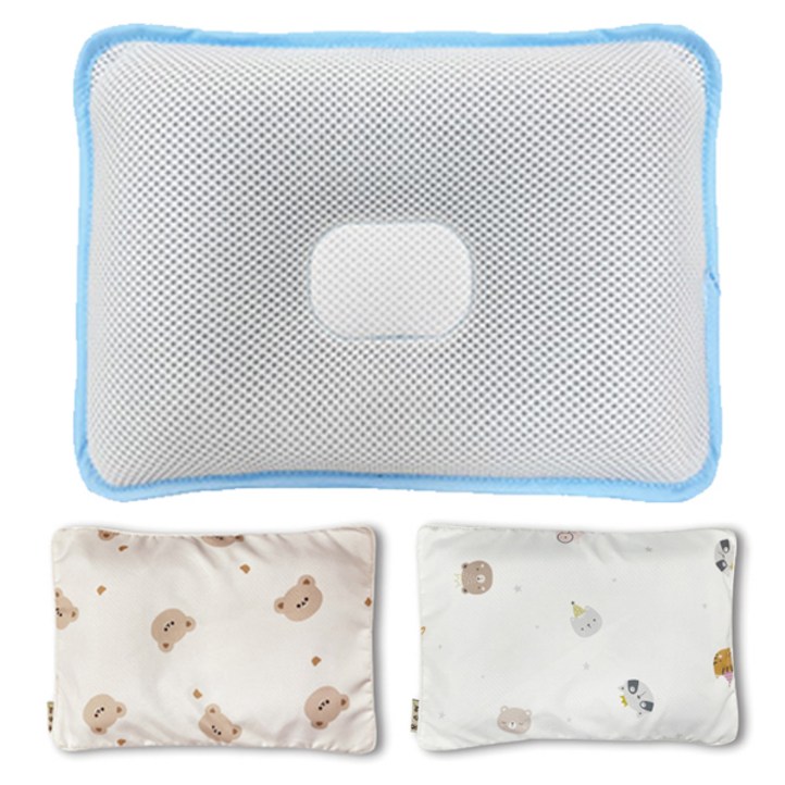 몽슈레 태열베개 마이크로화이바   커버 랜덤발송 세트