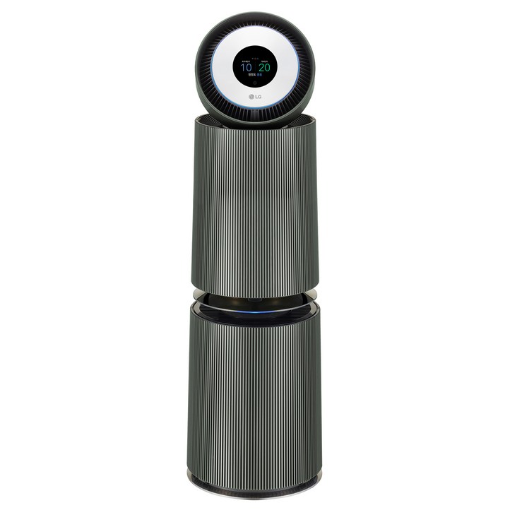 LG전자 퓨리케어 오브제컬렉션 AI 360도 알파UP G 필터 공기청정기 AS335NGAC 109㎡ 방문설치