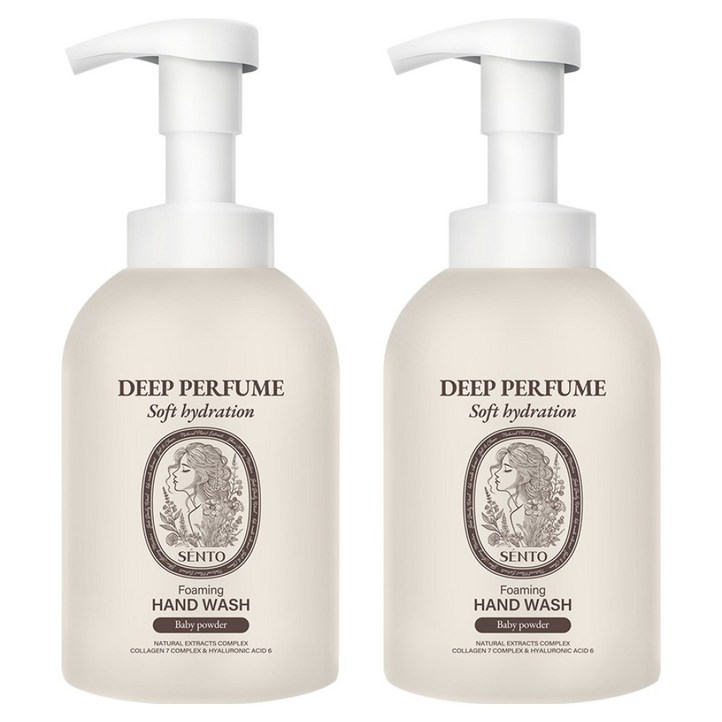 센토 딥퍼퓸 포밍 핸드워시 베이비파우더향