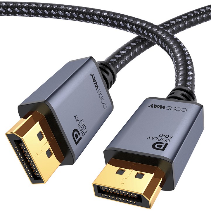 코드웨이 DP 케이블 1.4v 20핀 더미 UHD 8K premium, 1개, 2m 코드웨이 DP 케이블 1.4v 20핀 더미 UHD 8K premium, 1개, 2m
