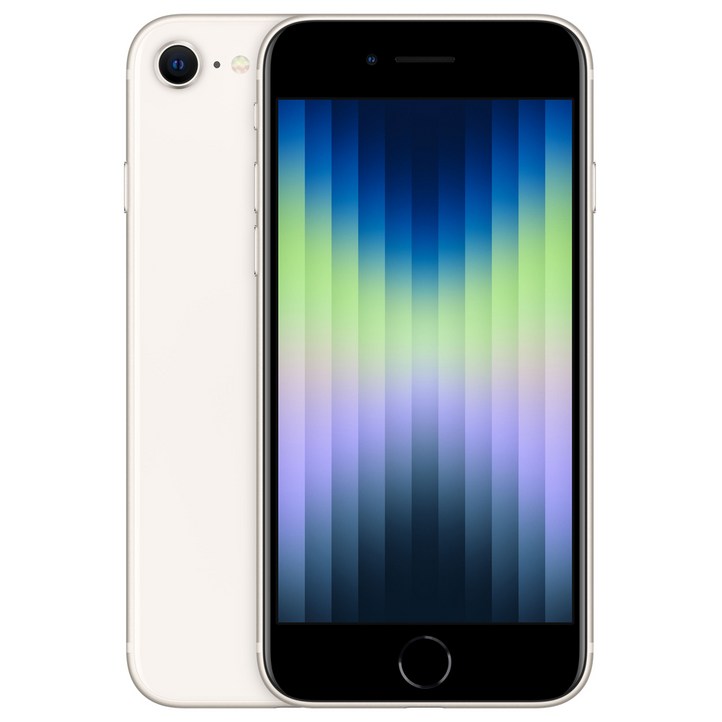 Apple 2022 아이폰 SE 3세대 자급제, 스타라이트, 64GB 20230423