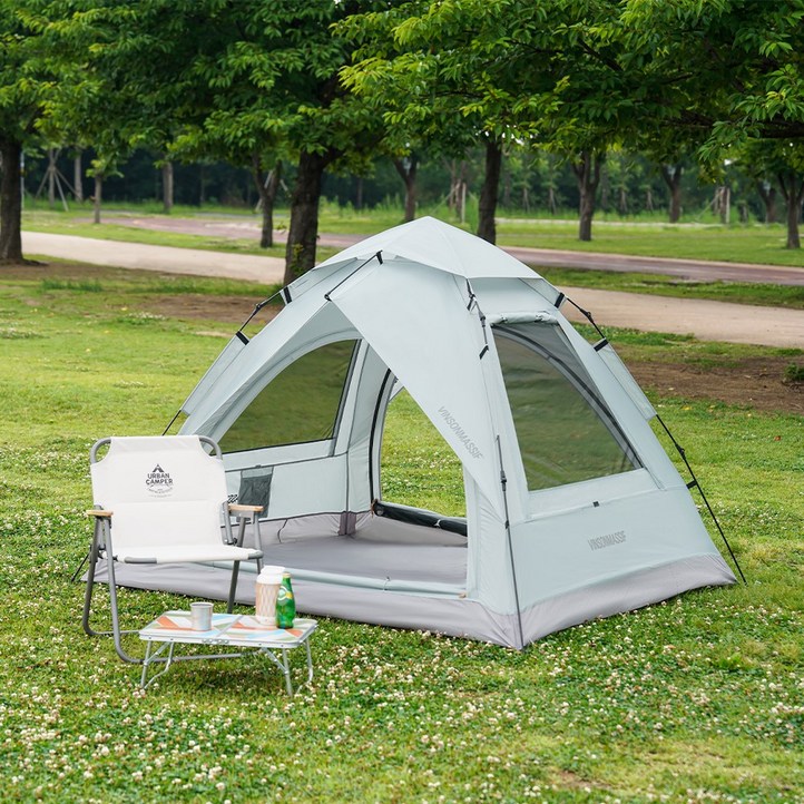 빈슨메시프 하모니 피크닉 원터치 텐트, 혼합색상, 34인용