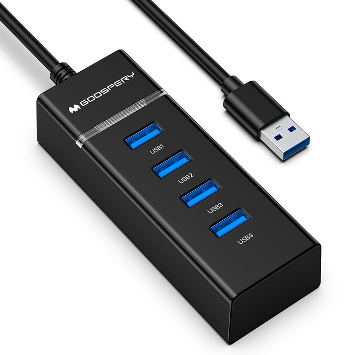 구스페리 USB 3.0 4포트 멀티허브 무전원