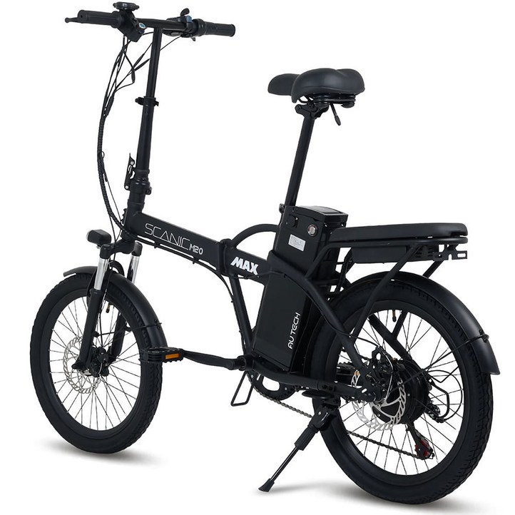 스카닉 AU테크 M20 MAX 접이식 경량 폴딩 전기자전거 고출력 미니벨로 전동자전거  출퇴근용 대리운전 등하원 자전거 스쿠터