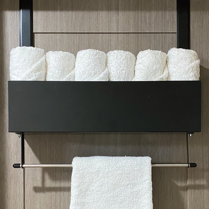 공간지애 문걸이 수건걸이 수납박스