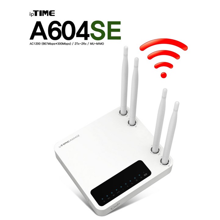 ipTIME 유무선 공유기 A604SE, 1개 ipTIME 유무선 공유기 A604SE, 1개