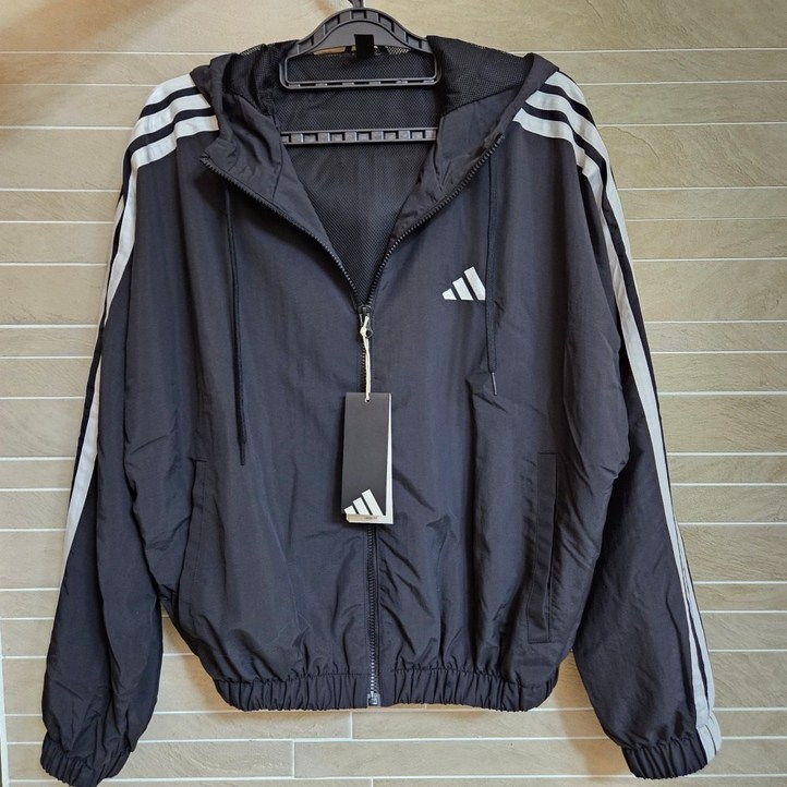 국내매장판 아디다스 여성바람막이 간절기 크롭아우터 자켓 오리지널 3 우븐 윈드브레이커